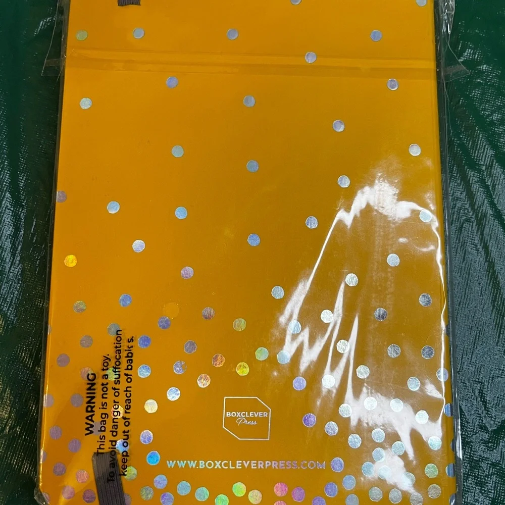 Inspirational Goals Planner - Mustard Yellow